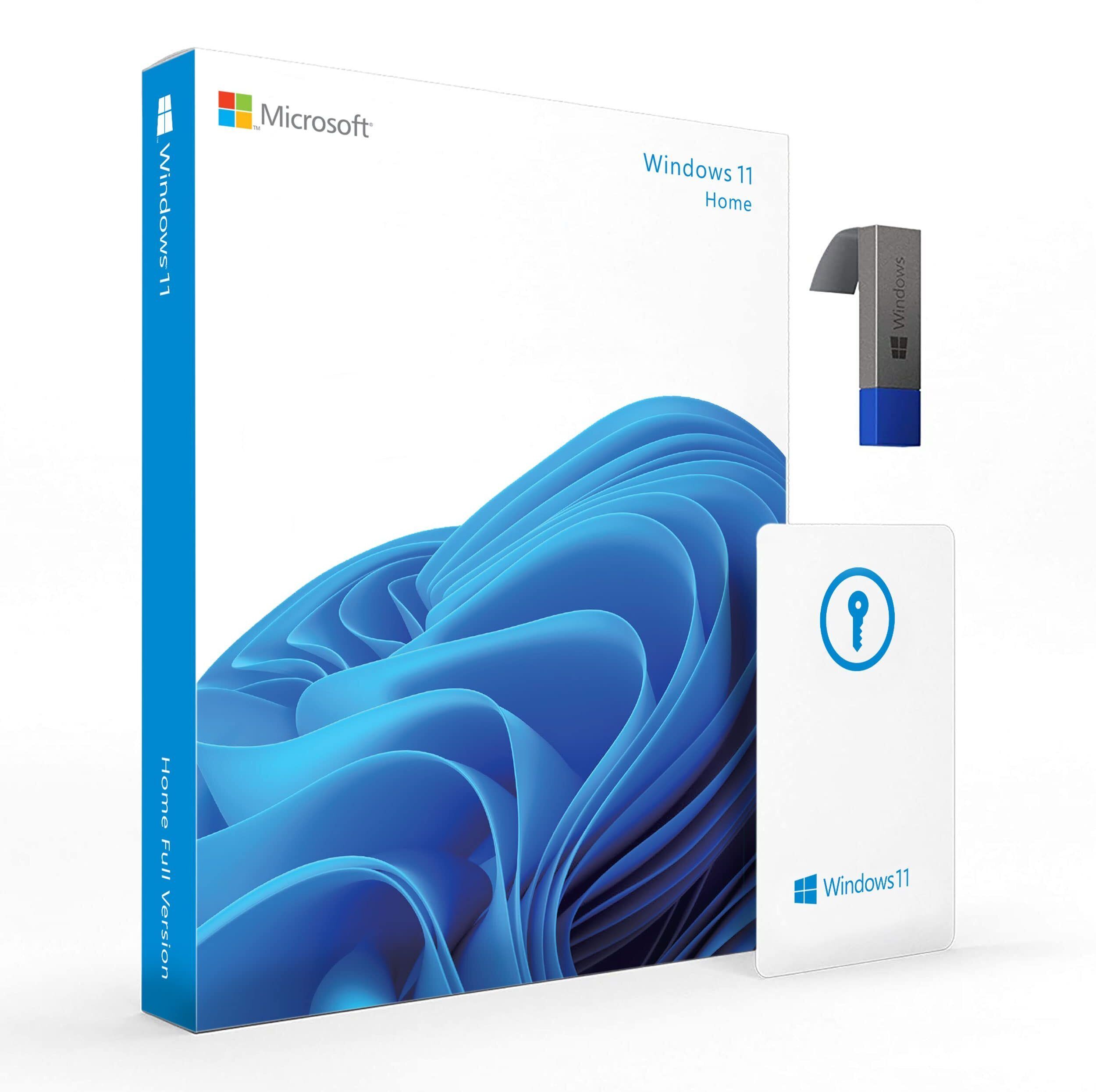 MICROSOFT Windows 11 Home Box FPP New Pack (1 User, Lifetime) Activation Key Card with USB 3.0 - Full Retail Pack 64/32 BIT-image-35