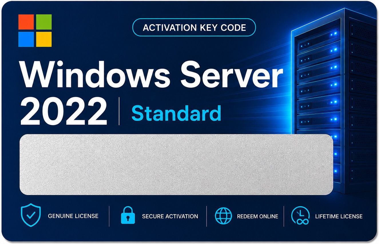 Gamework WS2022STD-ACTKEY09 Standard Activation Key Physical Delivery x32 x64 Operating System License-picture-35