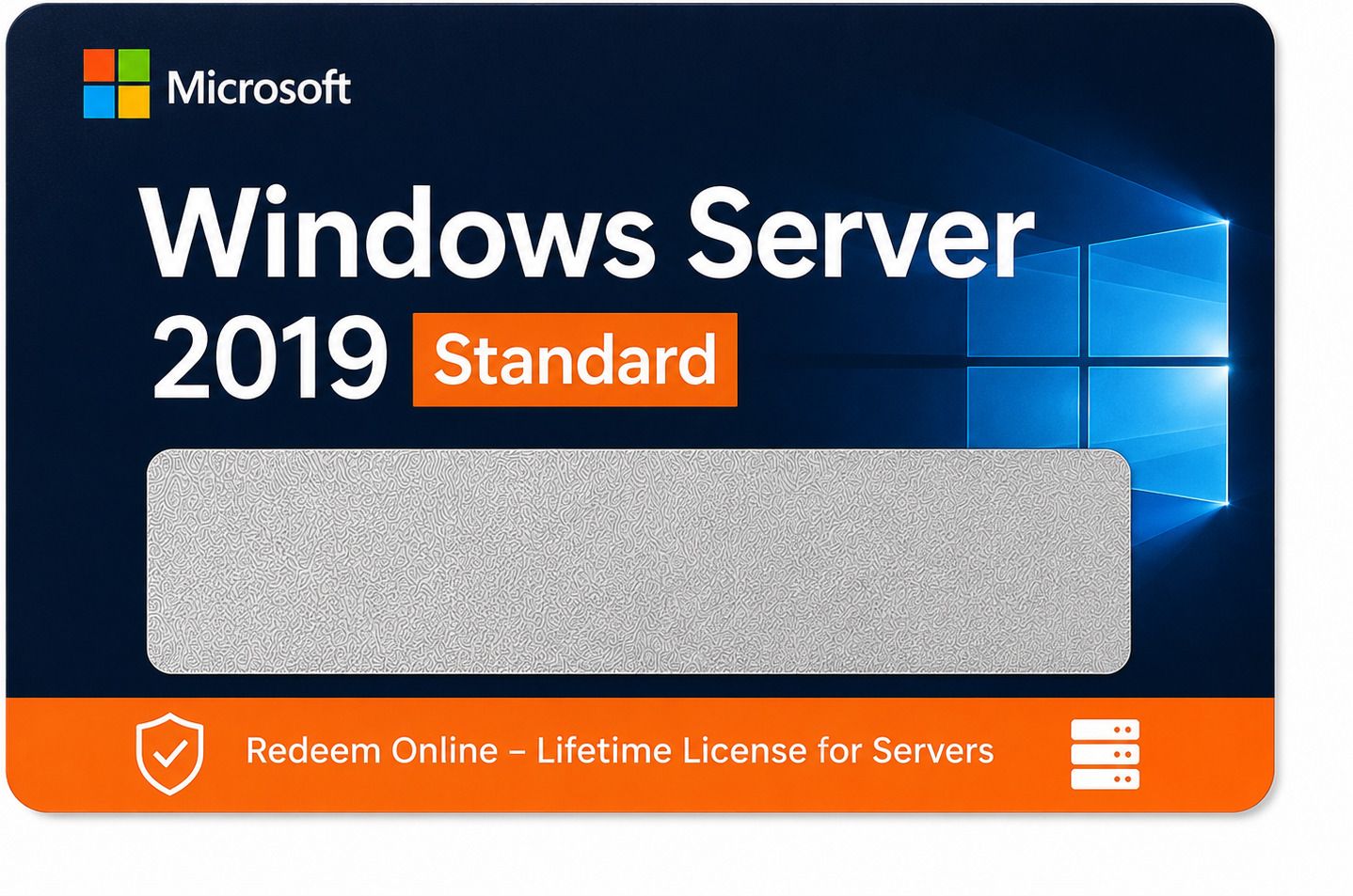 Gamework WS2019STD-KEY01 Windows Server 2019 Standard Physical Key Card Redeem License for Servers x32 x64 Operating System License-image-28