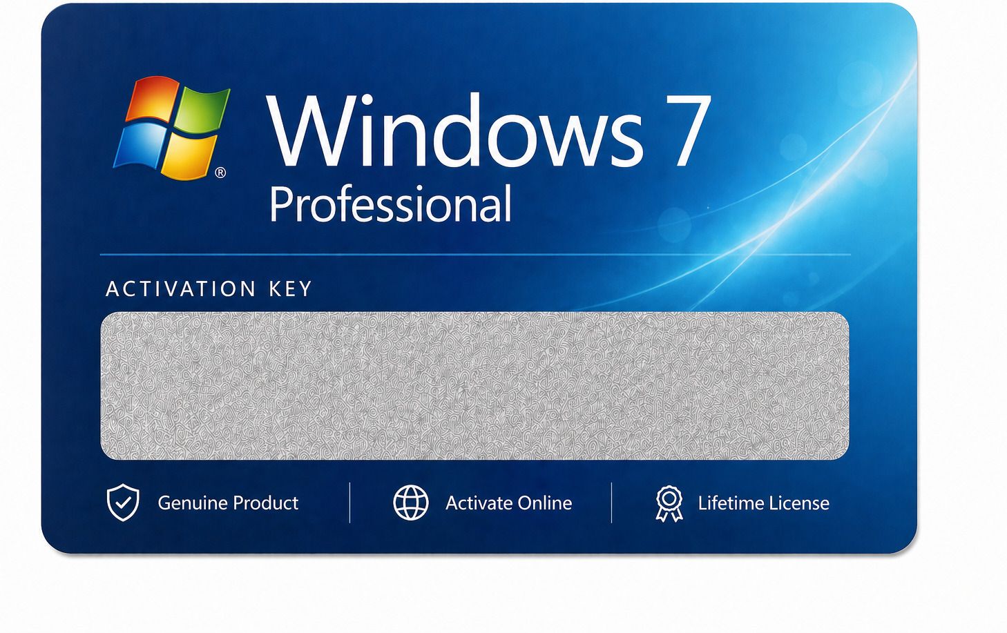 Gamework Windows 7 Pro Genuine Activation Key – Windows 7 Pro License Key Card Windows 7 Professional Redeem Code – Official Key x32 x64 Operating System-picture-45