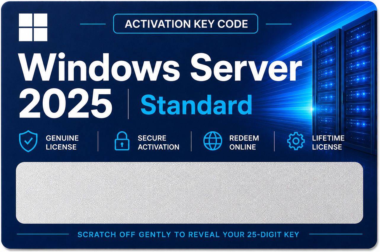 Gamework WS2025STD-ACTKEY09 Standard Edition Physical delivery only x32 x64 Operating System License-picture-48