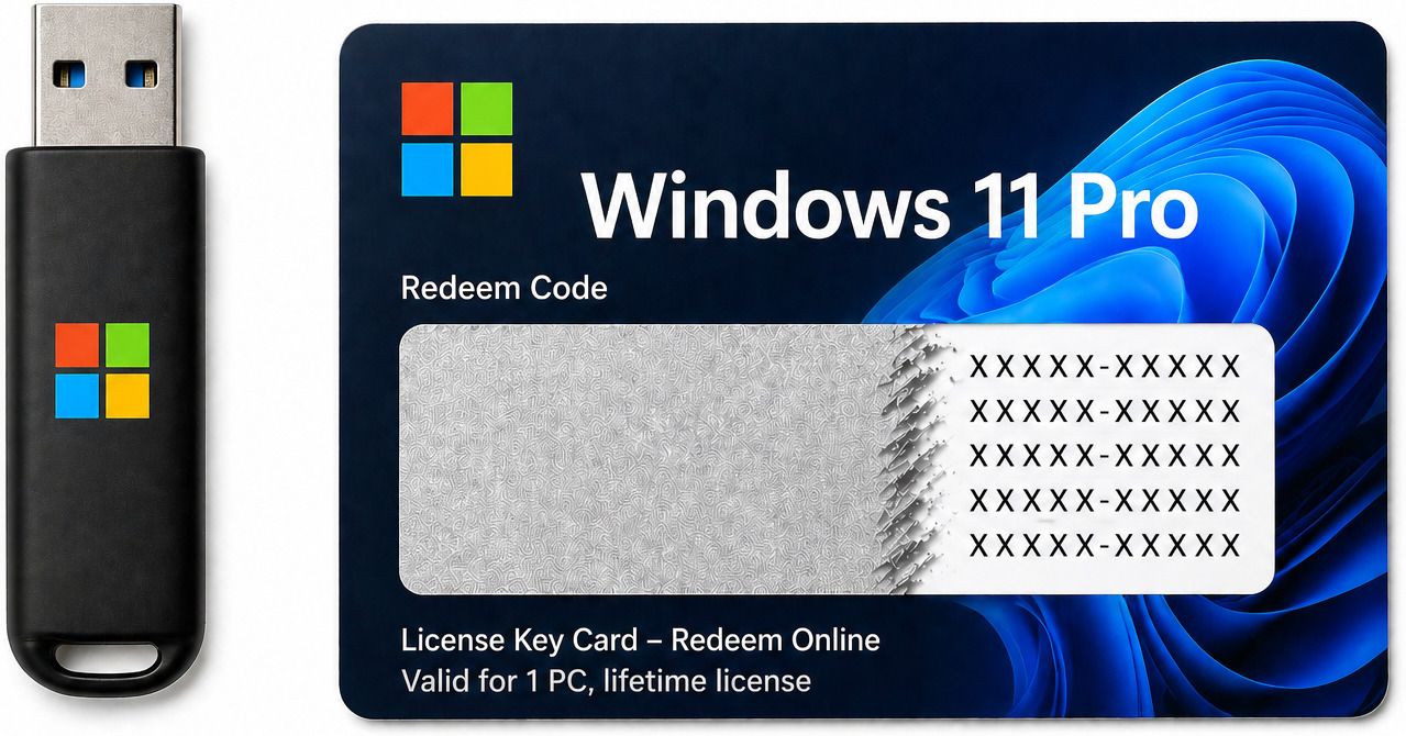 Gamework Windows 11 Pro License Key Card + Bootable USB Drive Windows 11 Professional Redeem Code with Installation Media x32 x64 Operating System License-picture-46