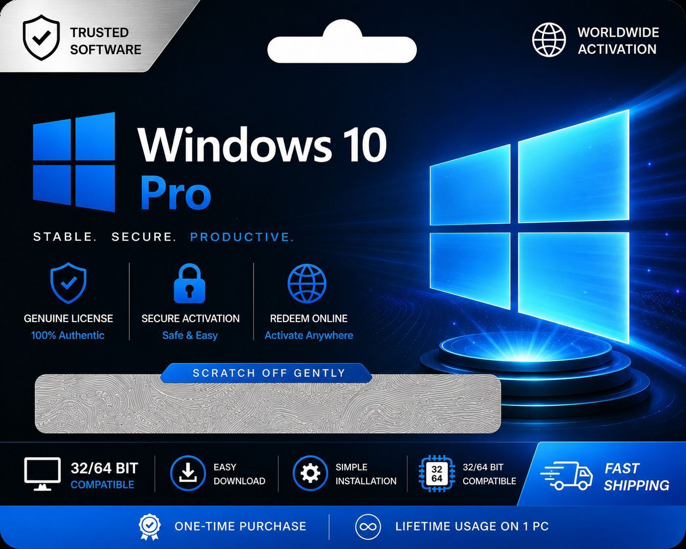 Gamework Windows Server 2025 Standard – Product Key – Genuine License Key Card Standard Edition x32 x64 Operating System License-image-23