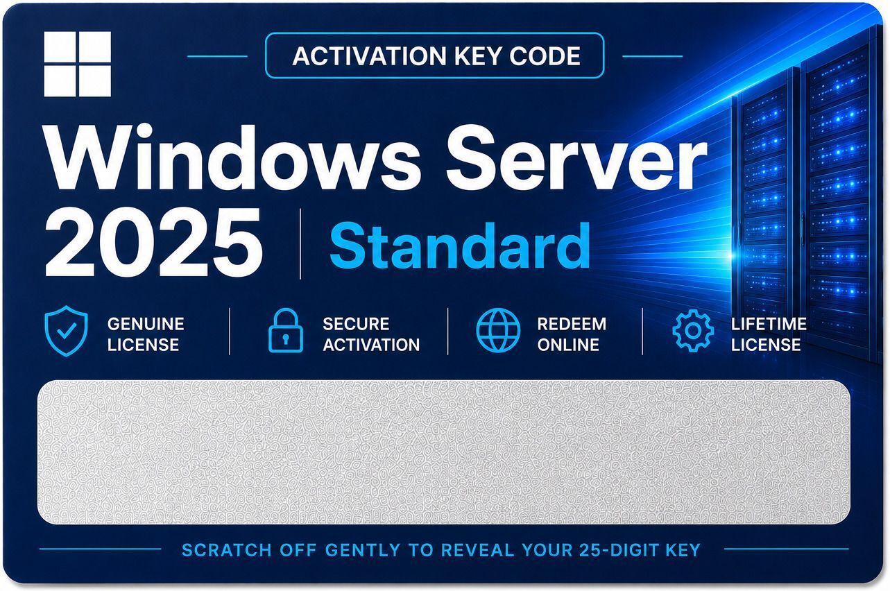 Gamework Windows Server 2025 Standard License Key - Server 2025 Standard License Code Standard Edition x32 x64 Operating System License-image-33