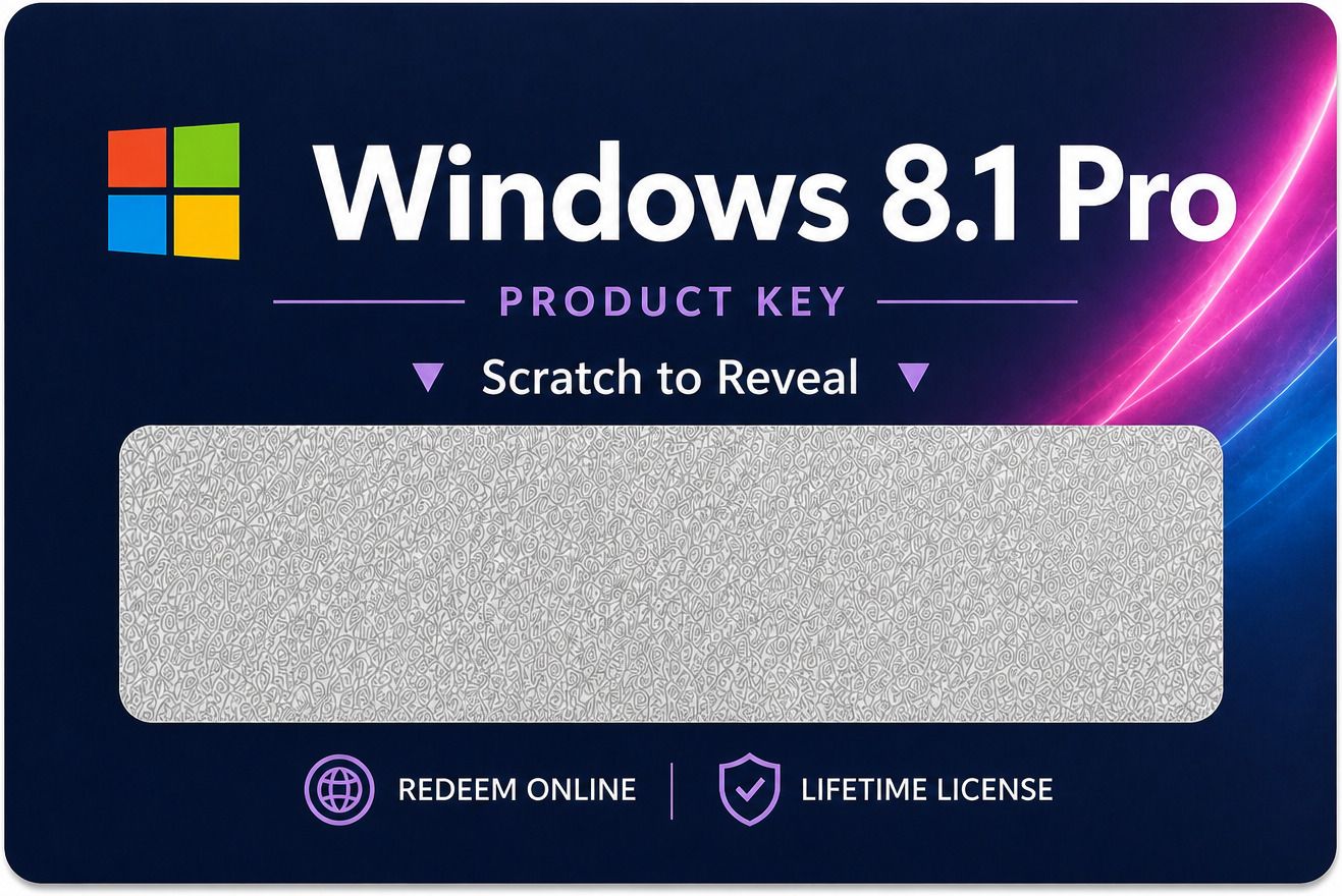 Gamework Windows 8.1 Pro License Key – Windows 8.1 Pro Activation Code Windows 8.1 Professional Genuine Key – Redeem Code Paper x32 x64 Operating System License-image-26
