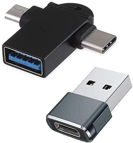 picktel Micro USB, USB Type C OTG Adapter image 1