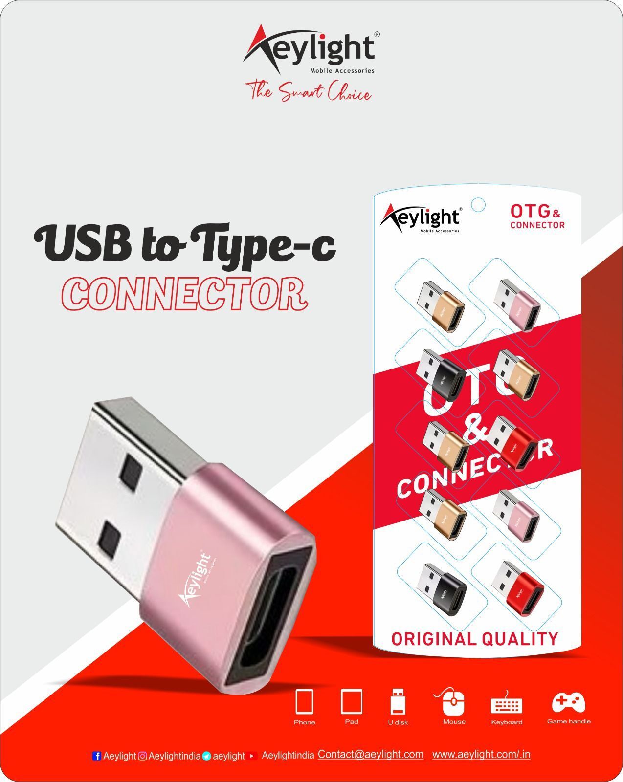 Aeylight OTG Adapter USB Adapter-image-12