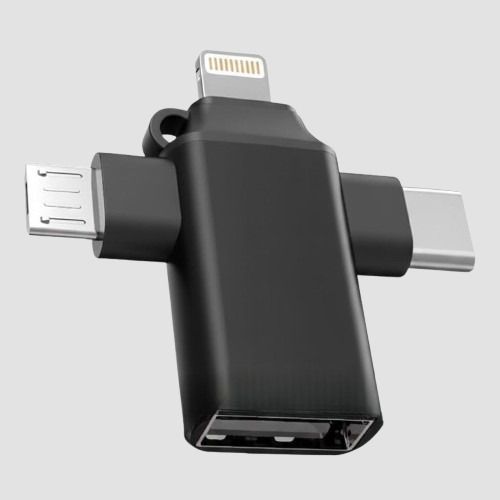 Skymac Lightning, Micro USB, USB Type C OTG Adapter-picture-14
