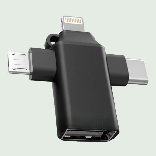 Skymac Lightning, Micro USB, USB Type C OTG Adapter-picture-11