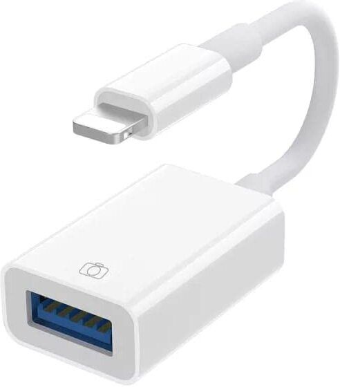 FASTX White Lighting USB 3.0 OTG Adapter i-Phone to OTG Cable 8pin Wire Data Sync Cable Phone Converter-image-30