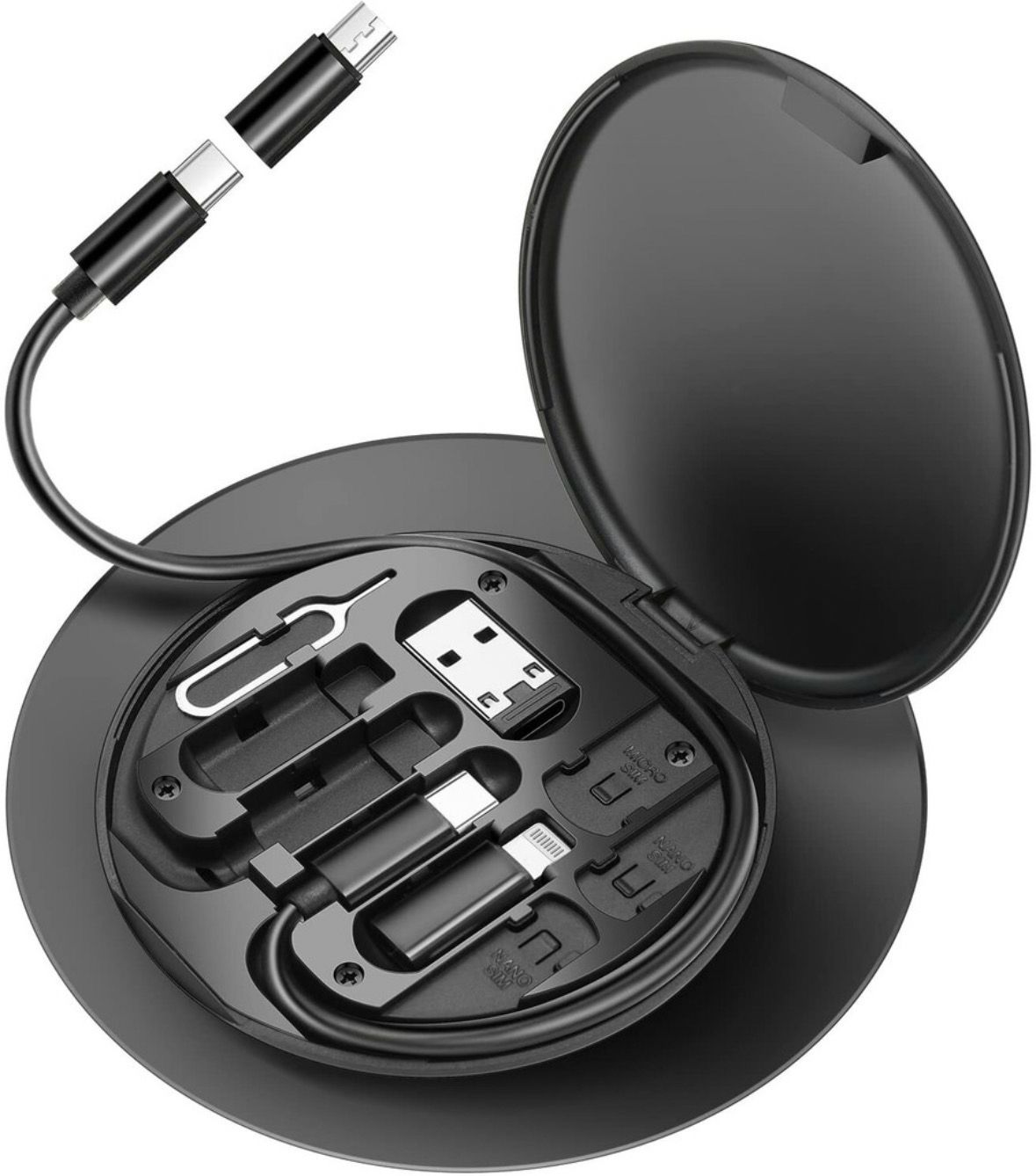 FIRSTPOINT USB, USB Type C, Lightning, Micro USB OTG Adapter-image-23