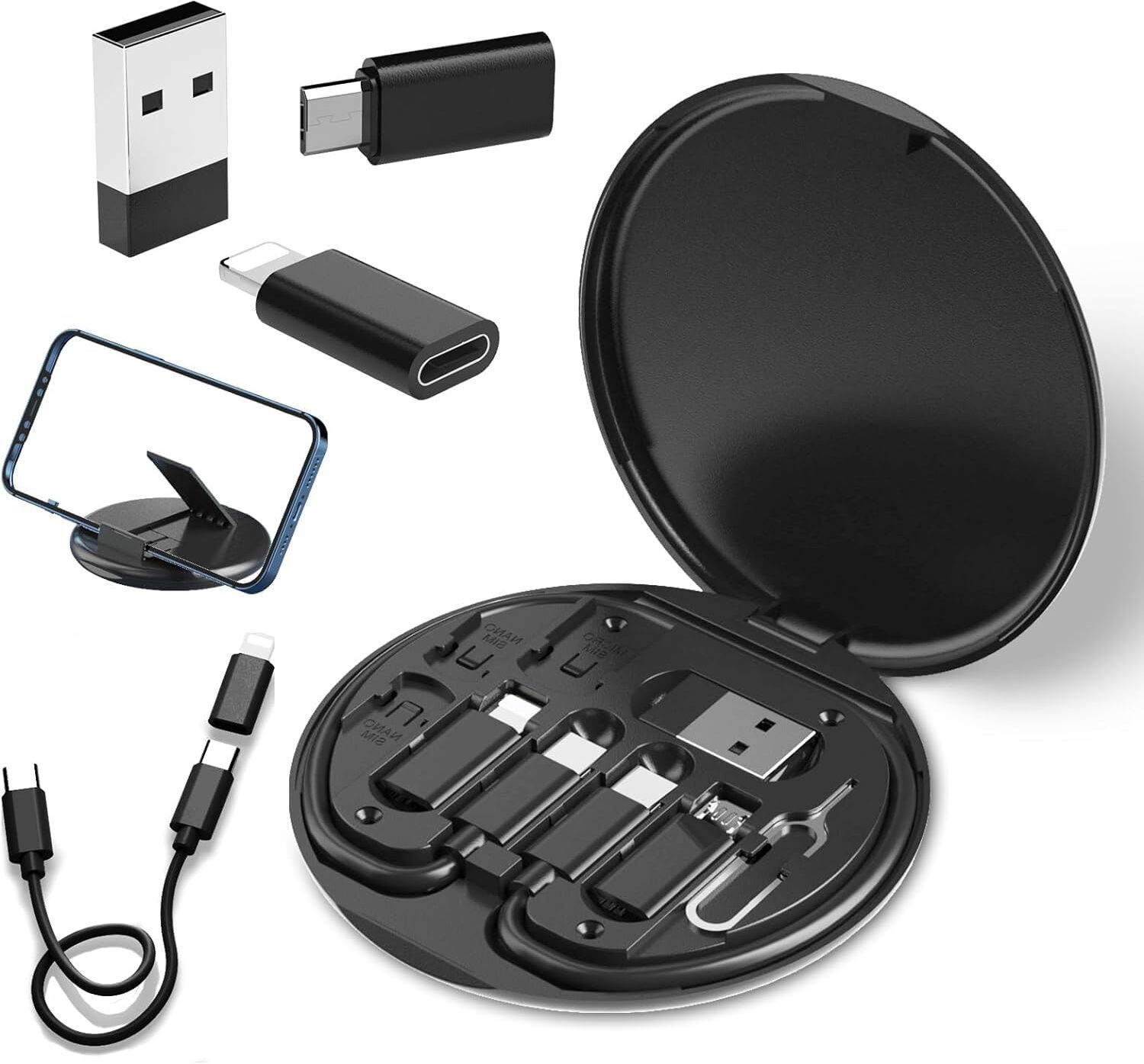 Circuitbox Lightning, Micro USB, USB Type C OTG Adapter
