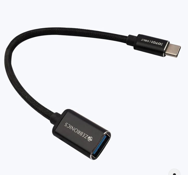 ZEBRONICS USB Type C, USB OTG Adapter image 1