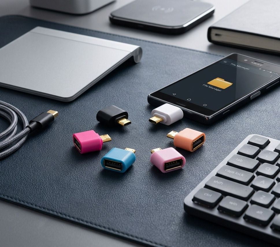 Pravya enterprises Micro USB OTG Adapter-image-44