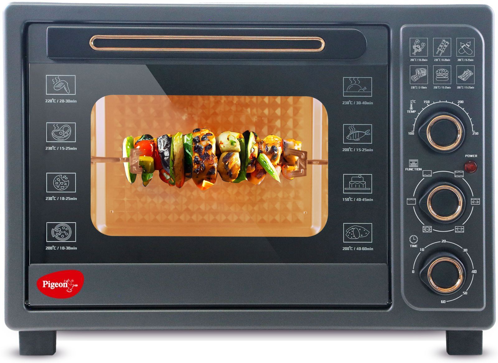 pigeon 40-Litre Oven Toaster Grill (OTG)-picture-30