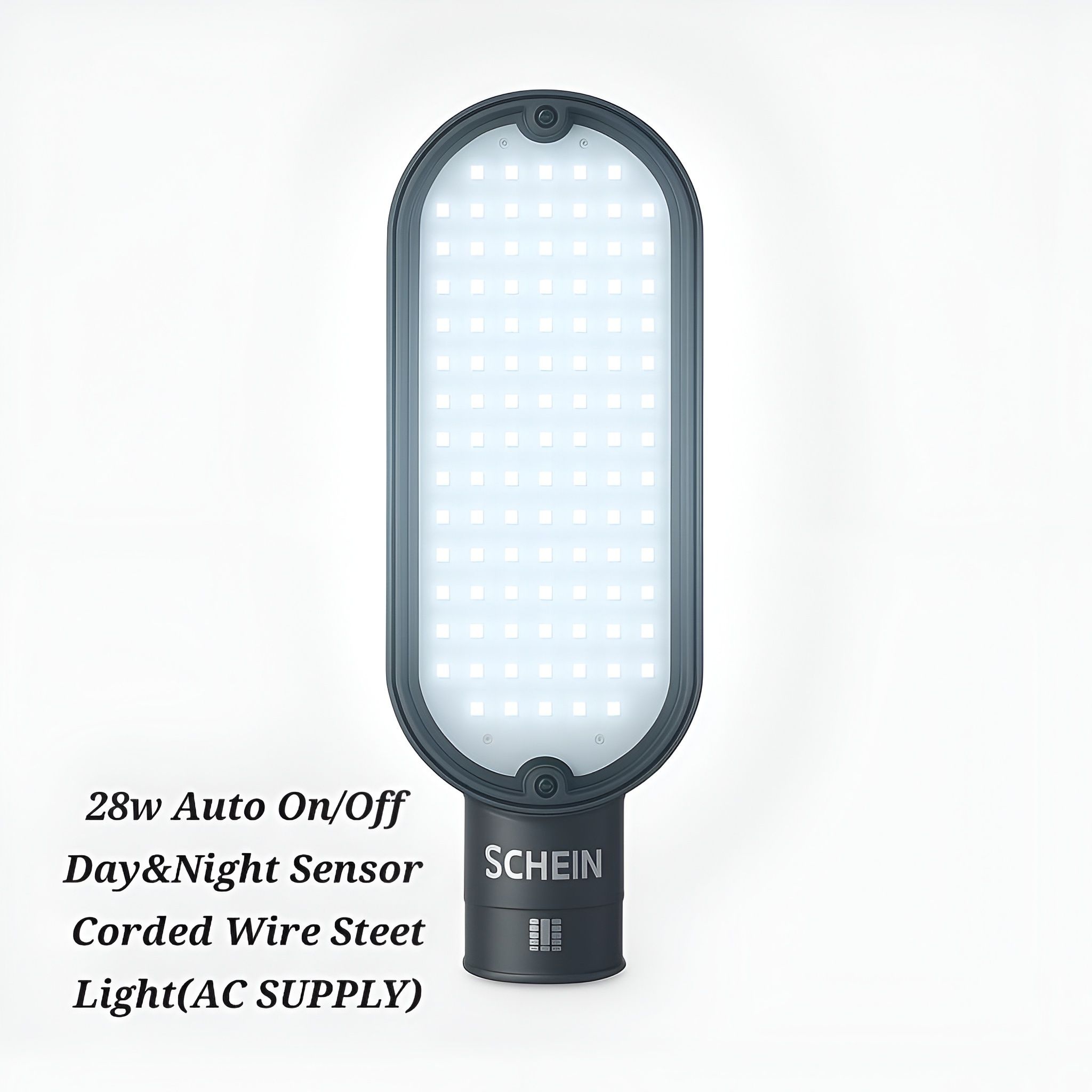 20W Auto On/Off Day & Night Sensor LED Street Light, White Color, Corded Wire, AC Supply – ISO Certified, BIS Approved (R-97001945) – Pack of 1 Street Light Outdoor Lamp-image-25