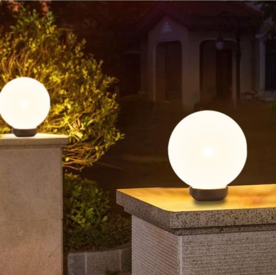 GEN-DOOM MILKY GATE LIGHT, PACK OF 2 Gate Light Outdoor Lamp-image-22