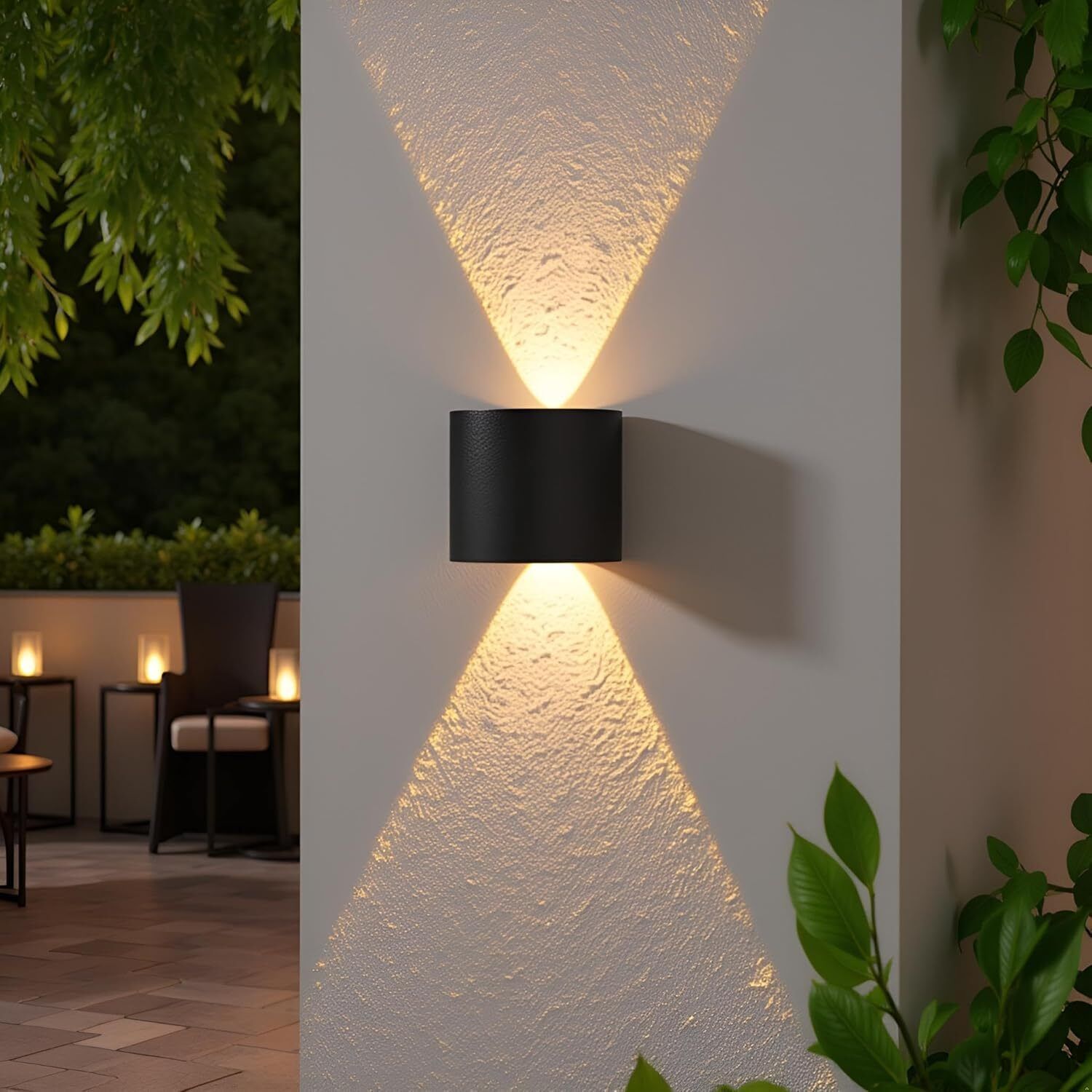 LED Outdoor Waterproof IP65 Exterior interior Wall Step Up Down Light Fixture Lamp Post Light Outdoor Lamp-image-16