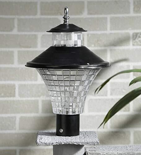 msjs Metal Gate Light for Home Gate Pillar Waterproof PACK OF1 (Bulb Not Included Gate Light Outdoor Lamp-picture-25