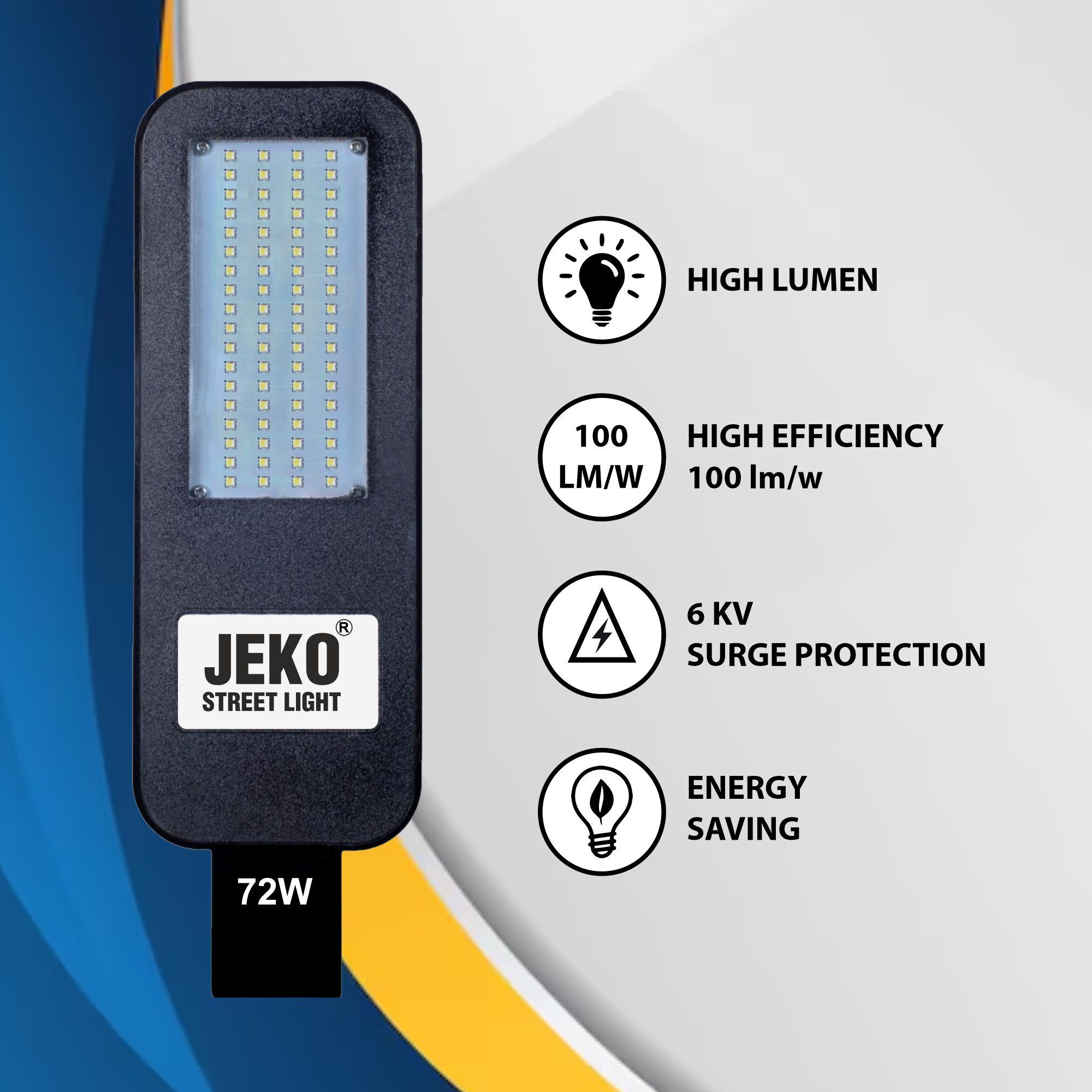 72W BIS Approved LED Street Light Waterproof Outdoor Lamp Street Light Outdoor Lamp-image-28