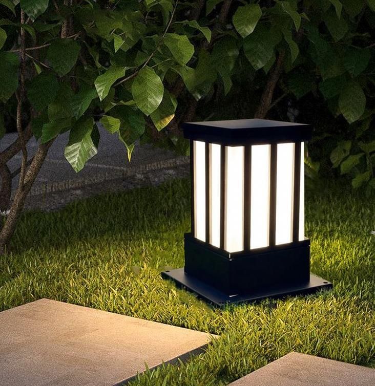 KIN-Jail Gate Light for Home gate/gate lamp/gate Lamps for Outdoor Waterproof/Outdoor gate Light/gate Pillar Lights for Outdoor for Stairs, Boundries, Pillar, Garden, (Bulb Not Included), Pack of 2-4 Gate Light Outdoor Lamp-image-2