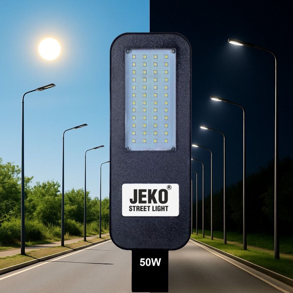 50W LED Street Light with Motion SensorEnergy-Efficient Lamp for Street, Garden, Parking (Pack of 1) Street Light Outdoor Lamp-image-39