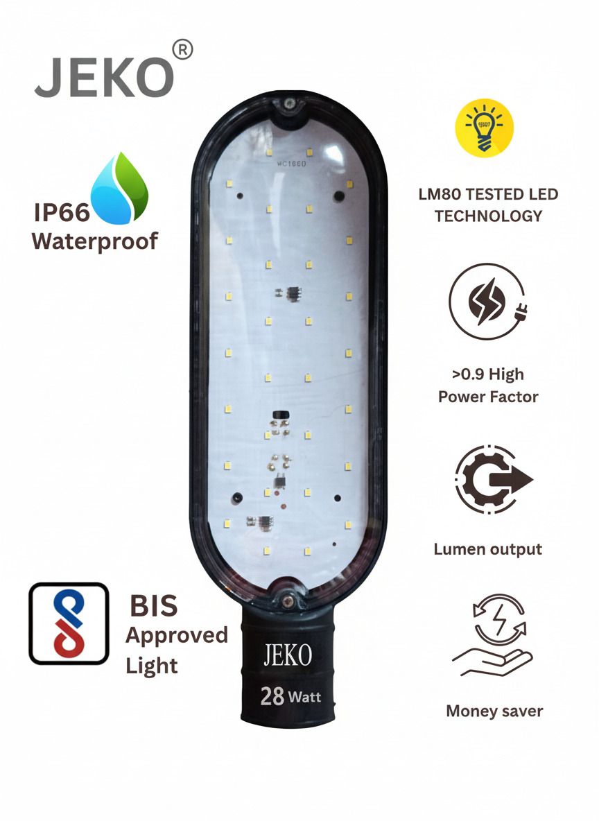 28 W LED Street Light with Motion SensorEnergy-Efficient Lamp for Street, Garden, Parking (Pack of 1) Street Light Outdoor Lamp Street Light Outdoor Lamp Street Light Outdoor Lamp-image-40