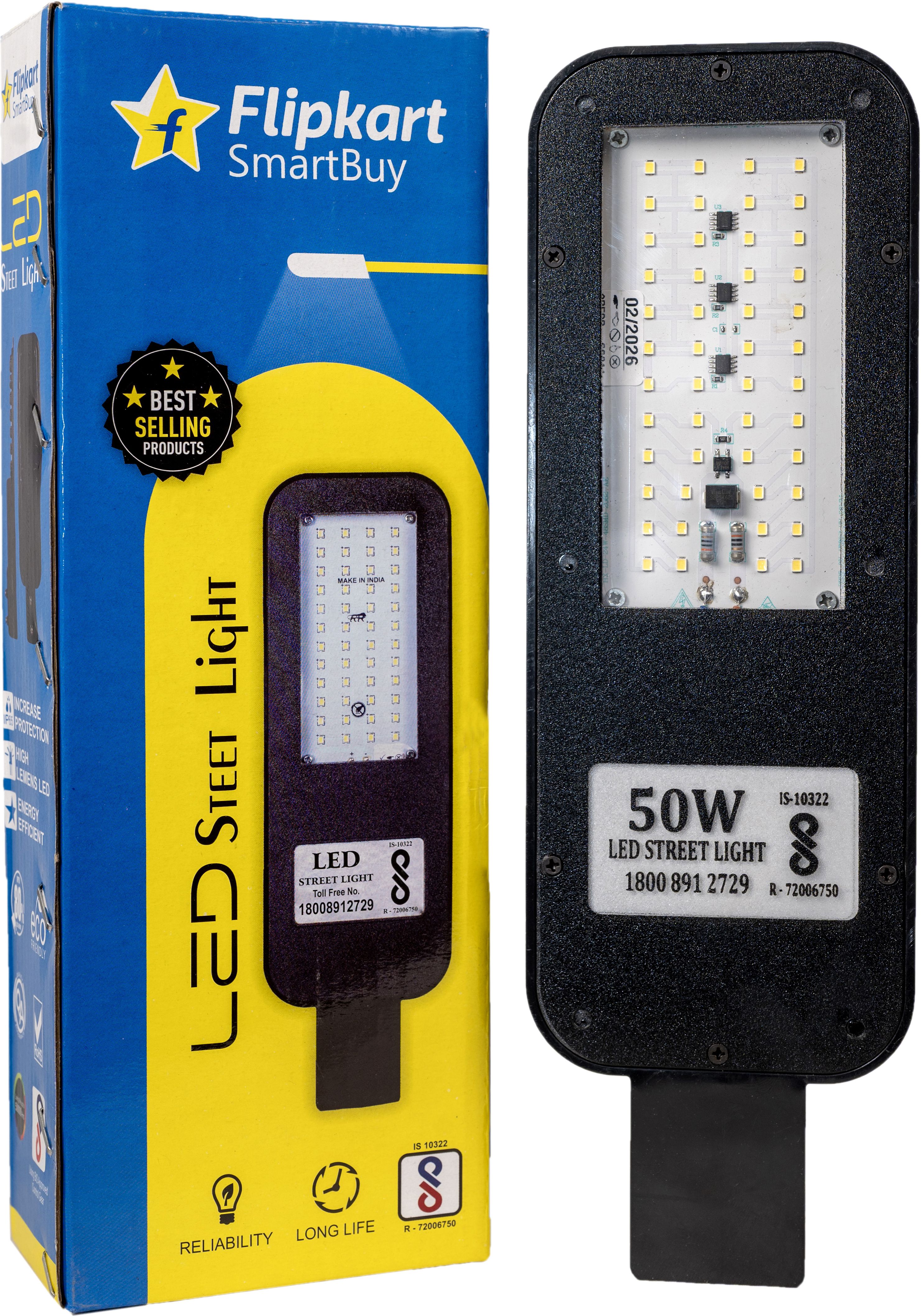 flipkart smartbuy 50W DOB BIS Approved PC Body LED Flood Halogen With 2 Year Warranty Street Light Outdoor Lamp-picture-19