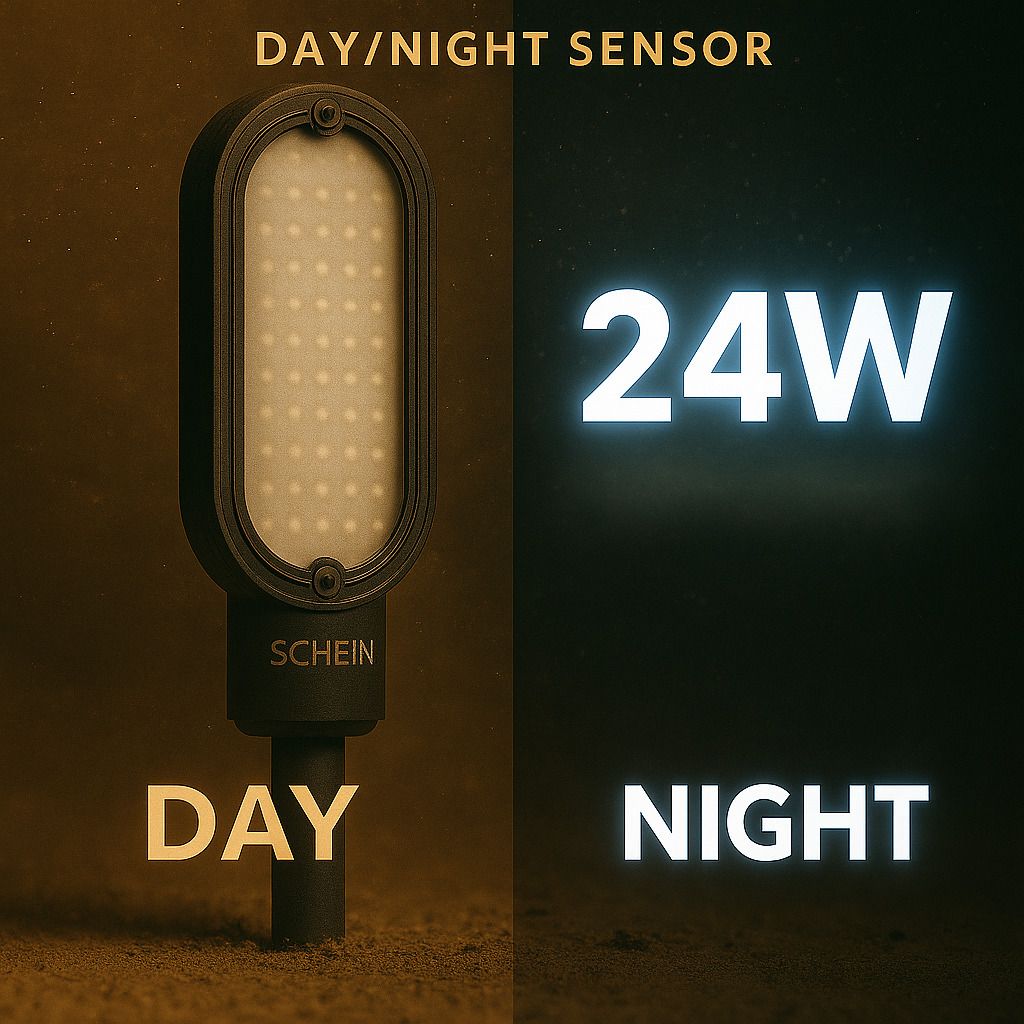 24W LED Street Light with In-Built Day Night Sensor | Automatically Turns On at Night and Off in Day | Energy & Time Saving, No Manual Switching Required | White Color | BIS Approved, ISO Certified | IP66 Waterproof Polycarbonate Body | Ideal for Streets, Gardens, Village Paths & Residential Use | Pack of 1 Street Light Outdoor Lamp-image-47