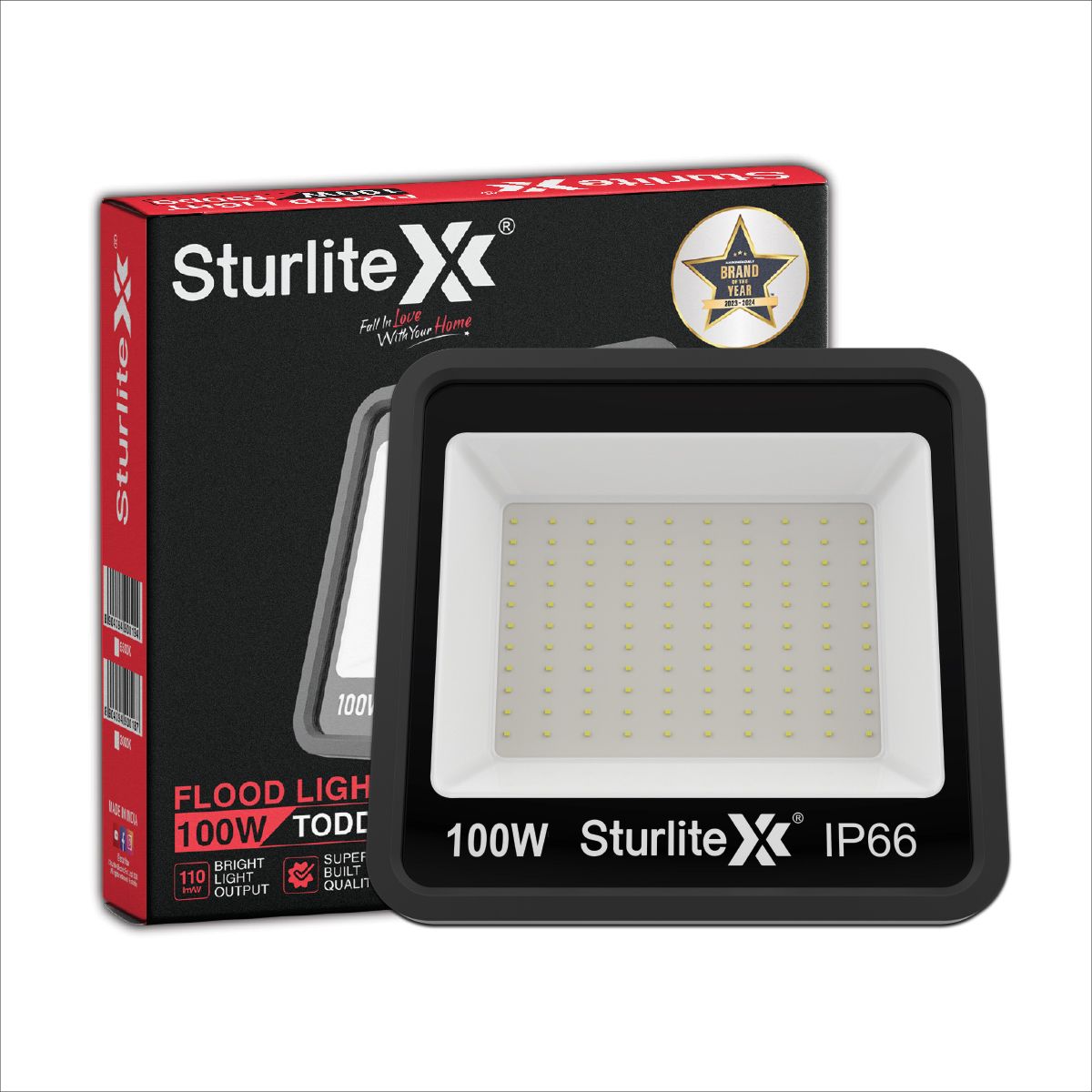 sturlite Toddo 100 W LED Flood Light - (Pack of 1) (L-G-0187-100W) Flood Light Outdoor Lamp-picture-27