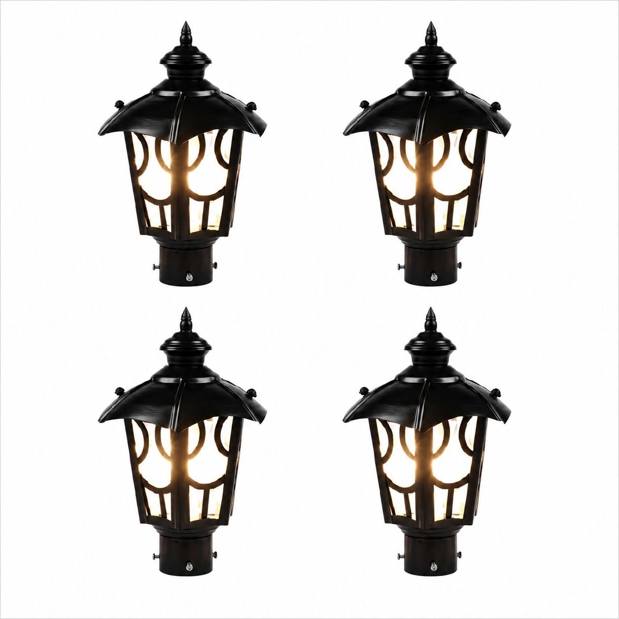 denicraas umbrella gate light 0011 Gate Light Outdoor Lamp-picture-12