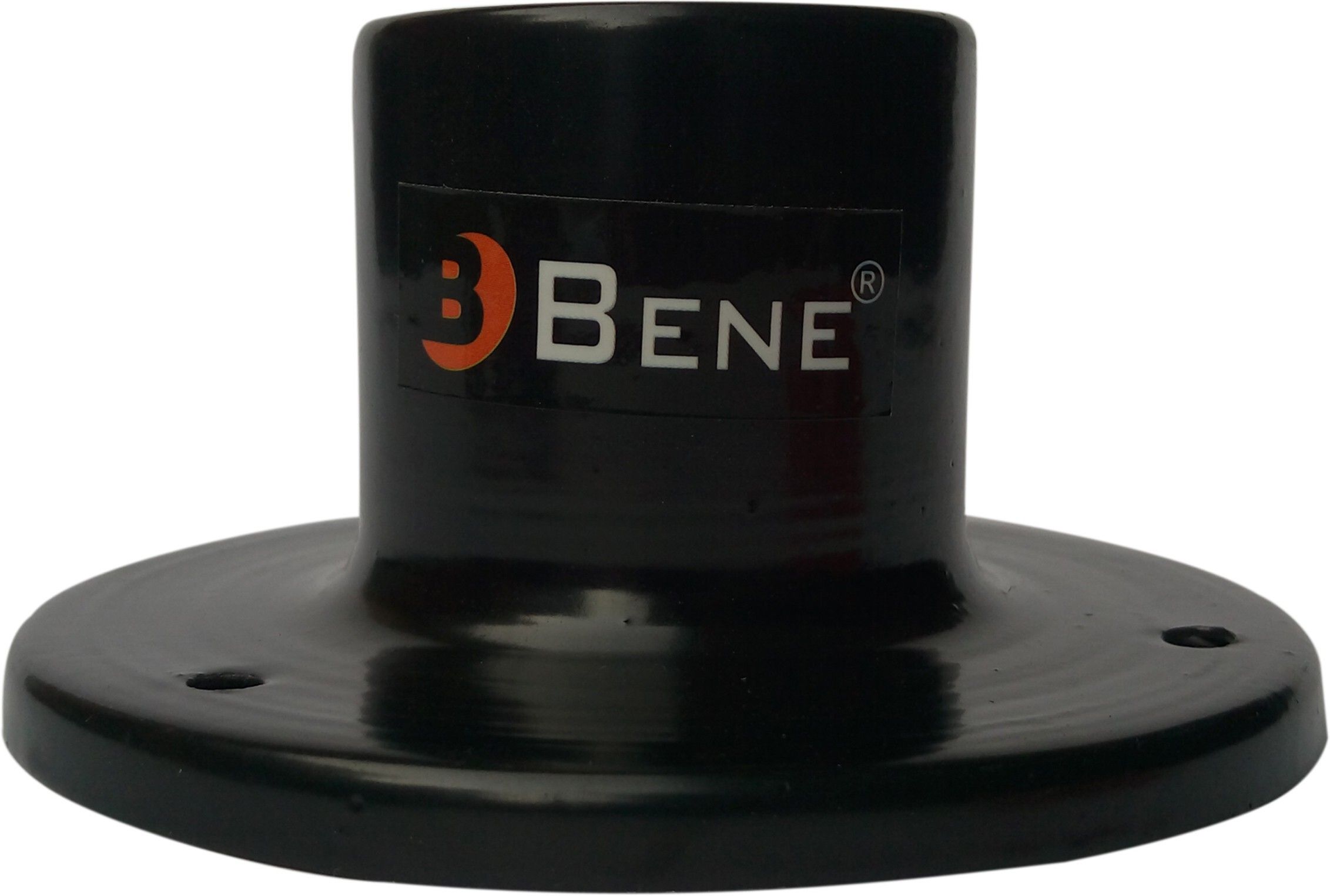 bene Base Stand Round MS Black 11 cm, Pack of 1 Pc Gate Light Outdoor Lamp-picture-8
