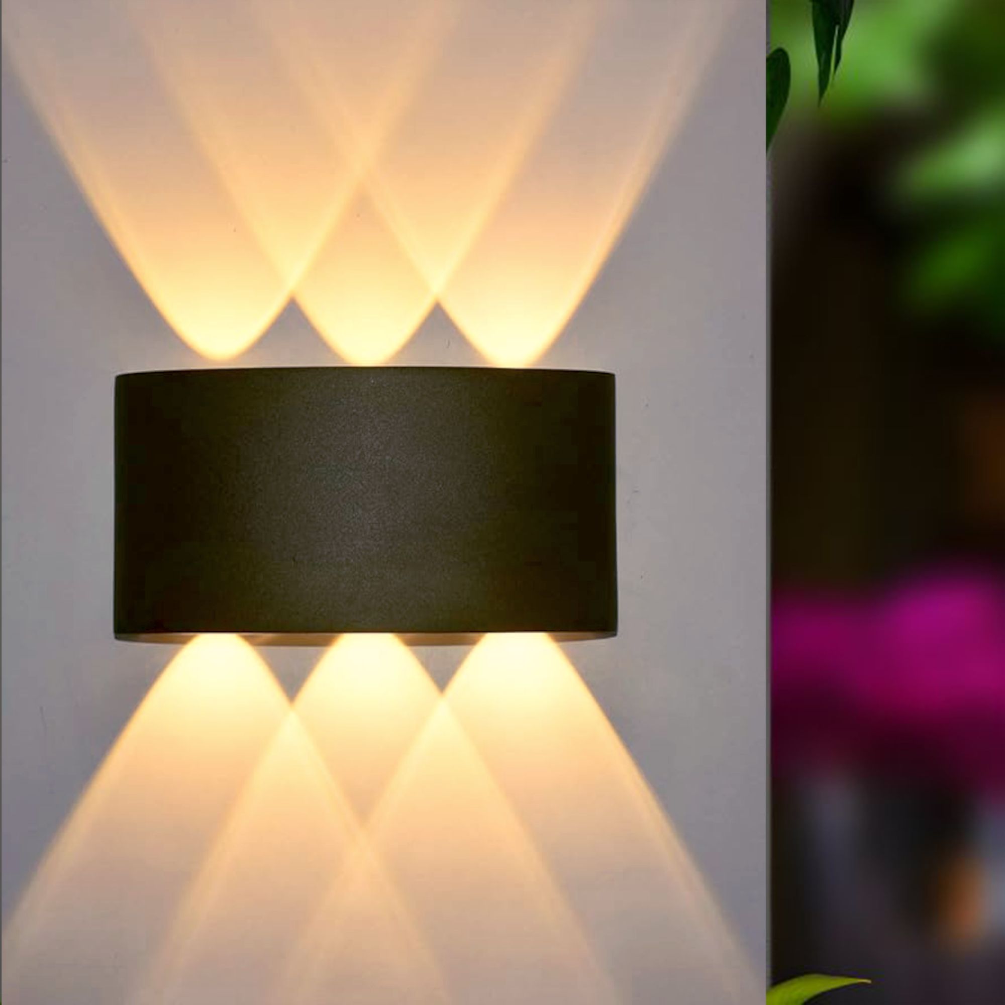 yogabaca LED Outdoor Waterproof IP65 Exterior interior Wall Step Up Down Light Fixture Lamp Post Light Outdoor Lamp-picture-10