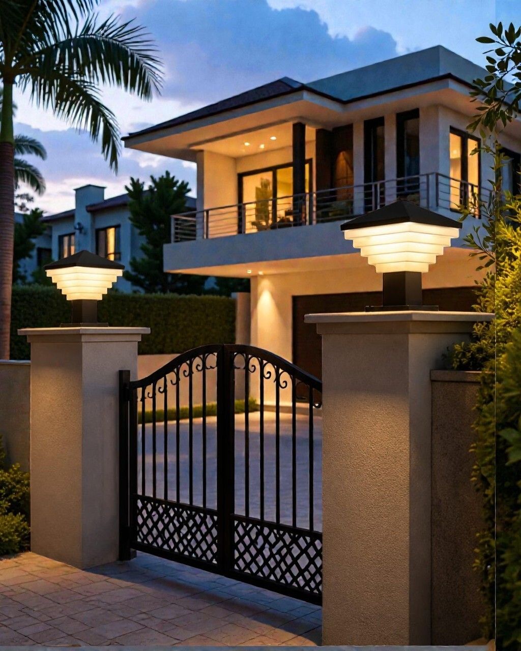 TRIVEDI FANTOM L4 Gate Light Outdoor Lamp-image-11