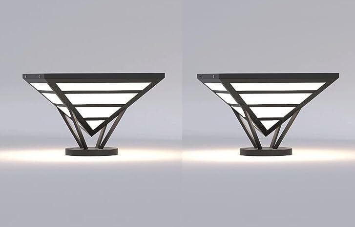 genree 21 N LEG G/L (PACK OF 2) Gate Light Outdoor Lamp-picture-12