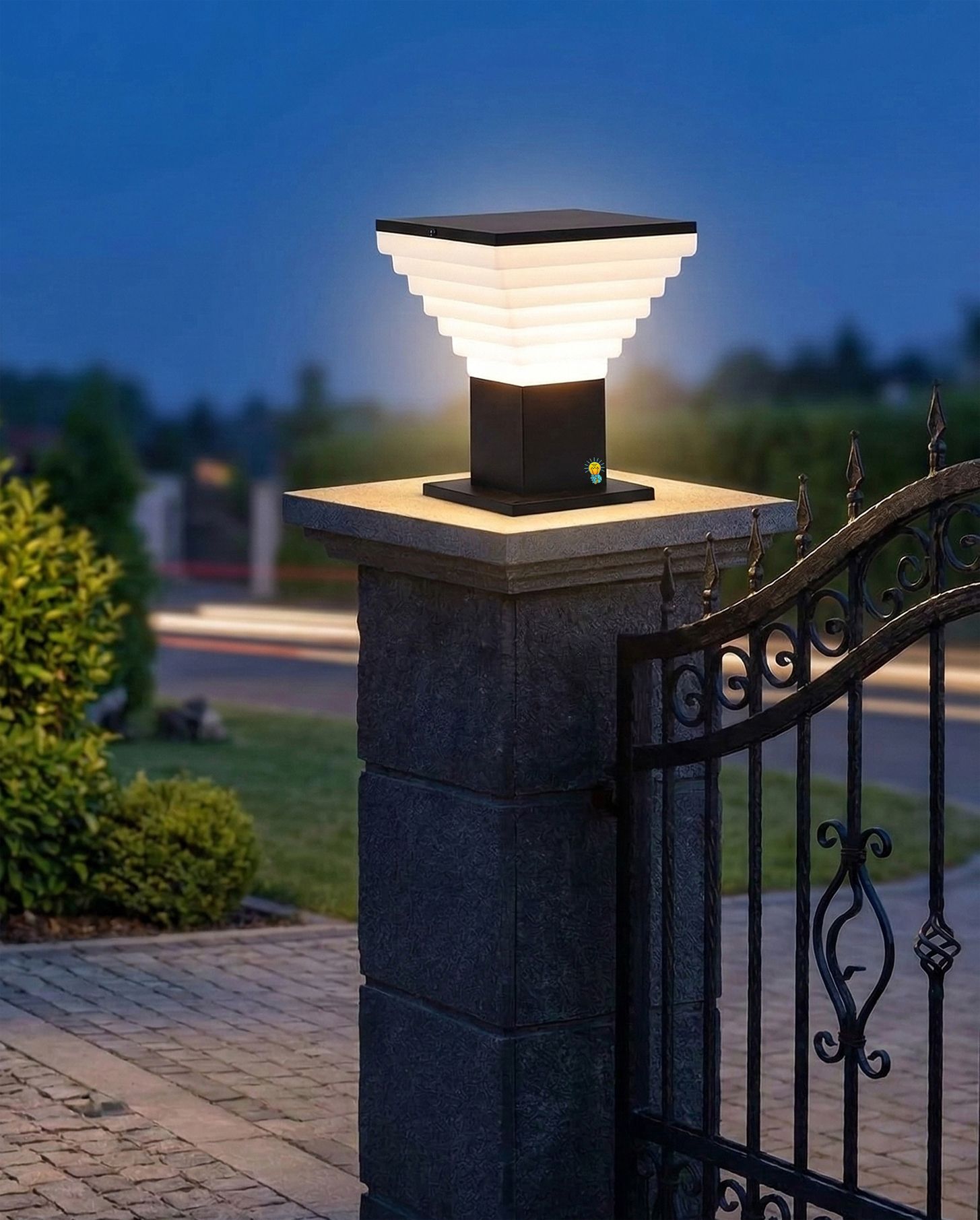 Outdoor Gate Pillar Light| Garden Pillar Lamp Gate Light Outdoor Lamp-image-46