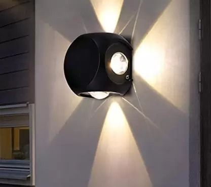 outdoor up down wall led | 4 ways splitter gate light outdoor lamp