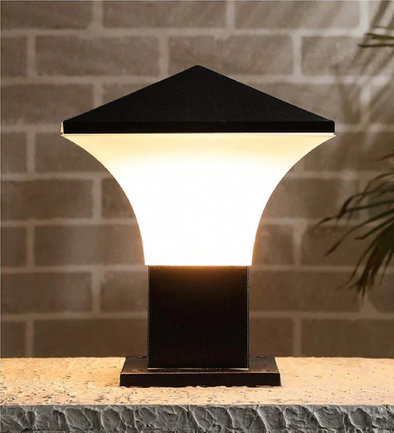 KIN-PHANTOM Modern Shape Gate Light/Outdoor Light/Pillar Light for Outdoor Home, PACK OF 1-4 Gate Light Outdoor Lamp-image-11