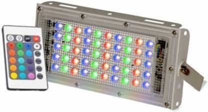 LED Flood Light/Outdoor Lamp AC Brick Light with Remote Multicolor 1 Pcs Flood Light Outdoor Lamp-image-18