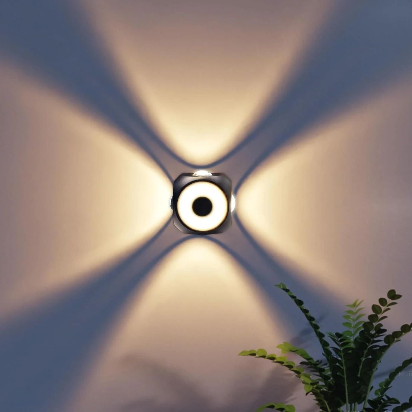 Wallchiere Wall Lamp With Bulb | Modern Wall Mounted Light | LED Ambient Indoor Wall Light Gate Light Outdoor Lamp-image-0