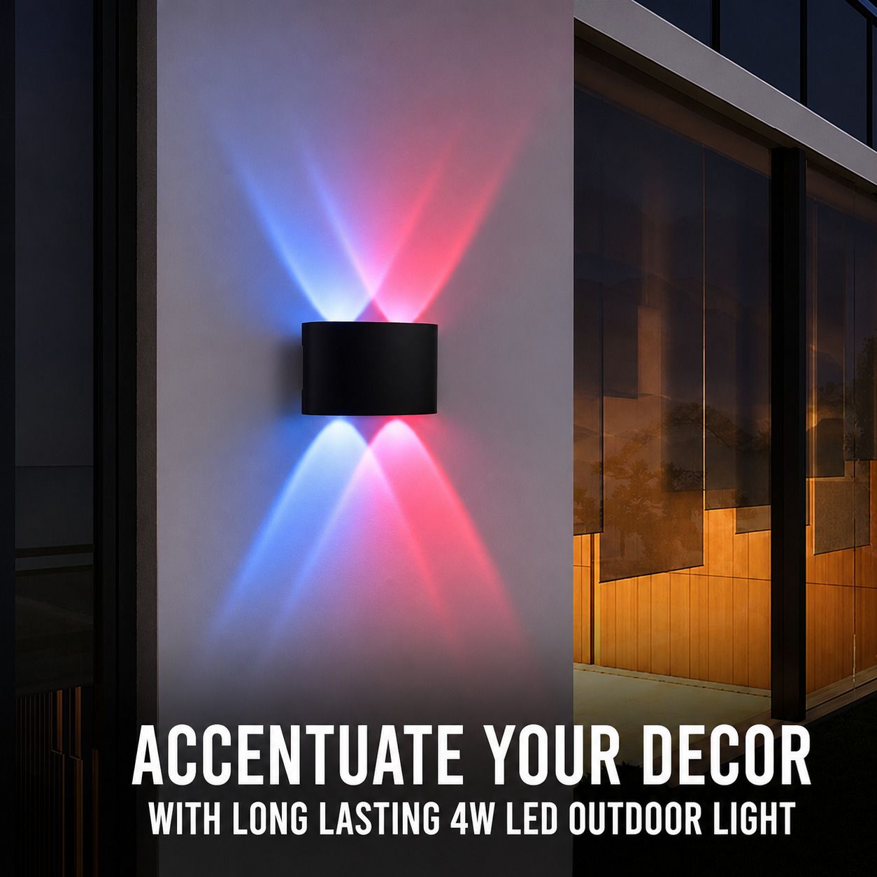 LED Outdoor Waterproof IP65 Exterior interior Wall Step Up Down Light Fixture Lamp Post Light Outdoor Lamp-image-25