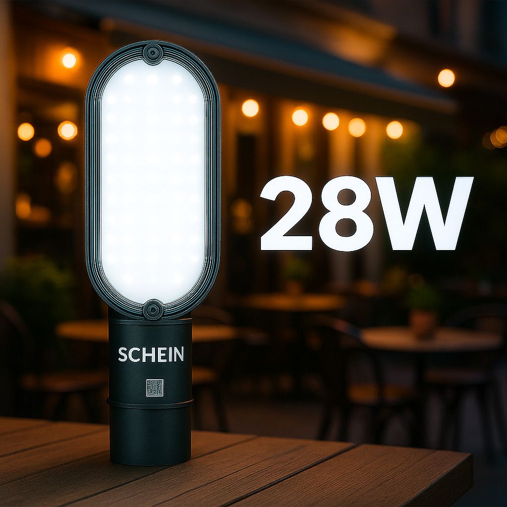schein 28W Outdoor LED Street Light – High-Lumen Cool White Beam, Heavy-Duty Plastic Body, Weatherproof & Dustproof Build, Low Maintenance, Suitable for Compounds, Shops & Roads | Pack of 1 Street Light Outdoor Lamp-picture-5