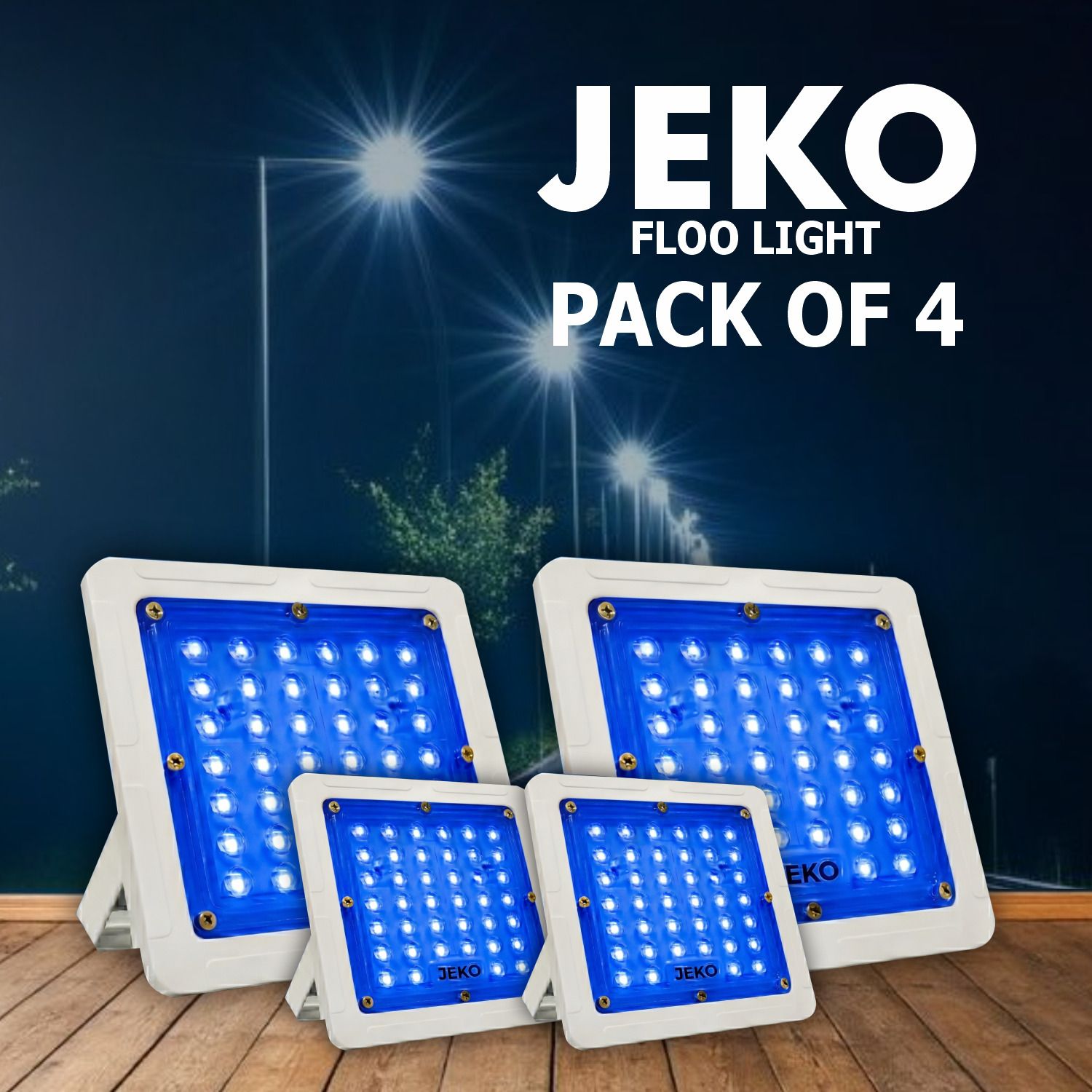 25W Blue LED Flood Light Waterproof Outdoor Security Light for Garden & Building Flood Light Outdoor Lamp-image-21
