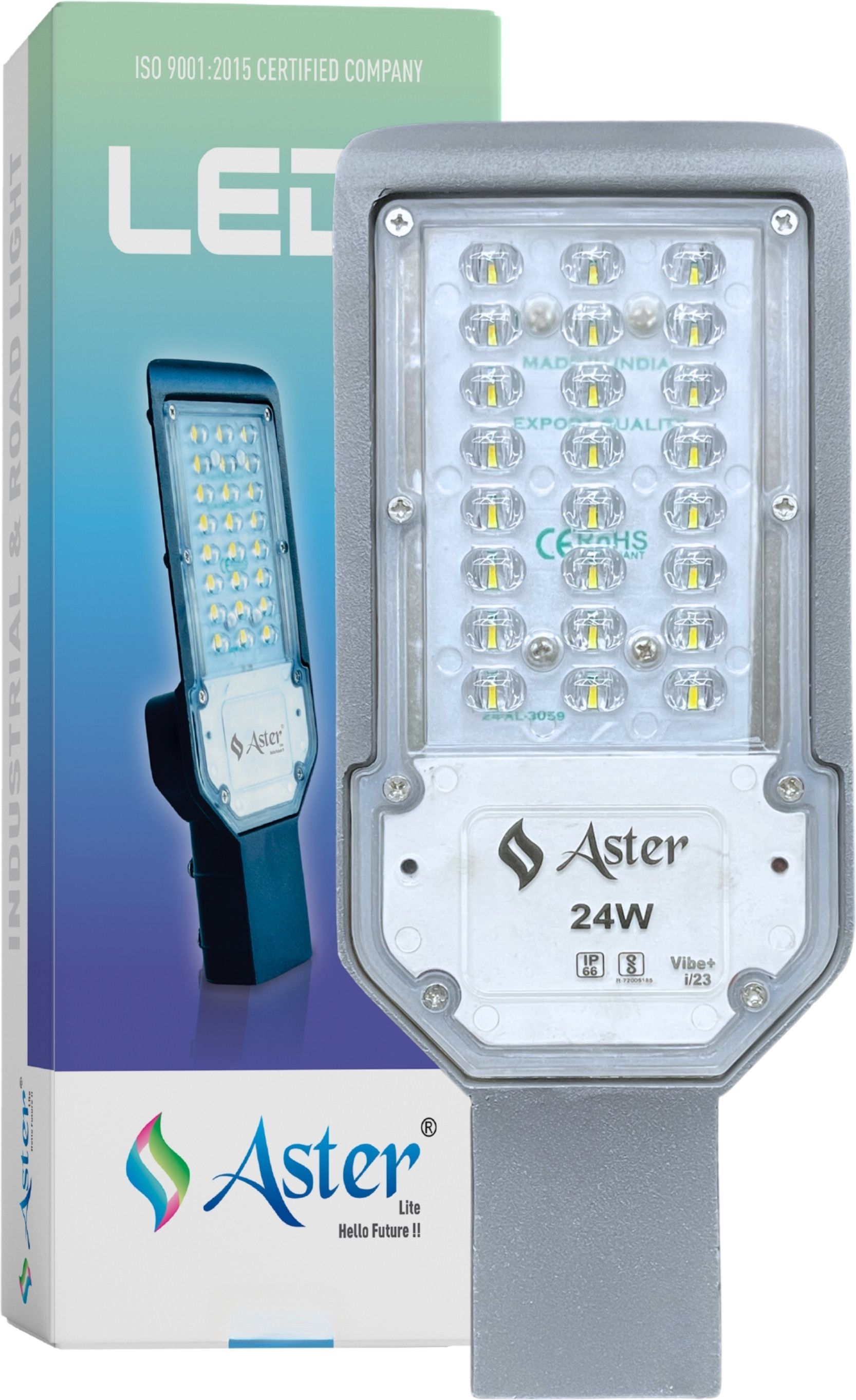 Vibe+ 24W LED Street Light IP66 Waterproof (Pack of 1) Flood Light Outdoor Lamp-image-46