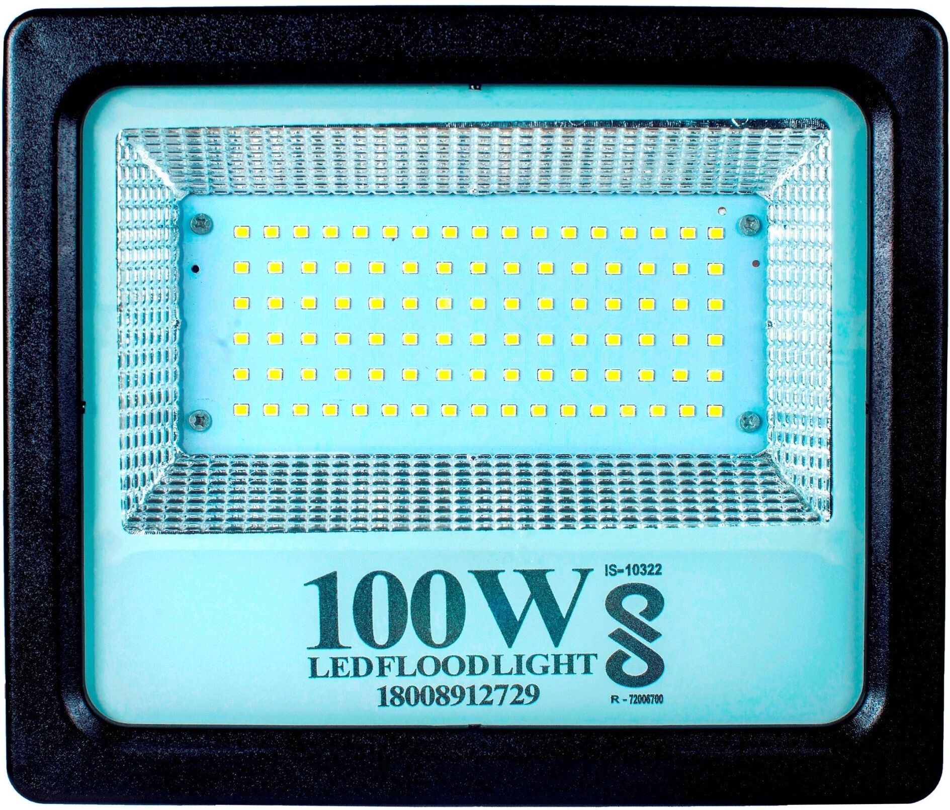 keshvas 100W BIS Approved PC Body LED Flood Halogen Outdoor Light With 2 Year Warranty - Pack of 1 Flood Light Outdoor Lamp-picture-14