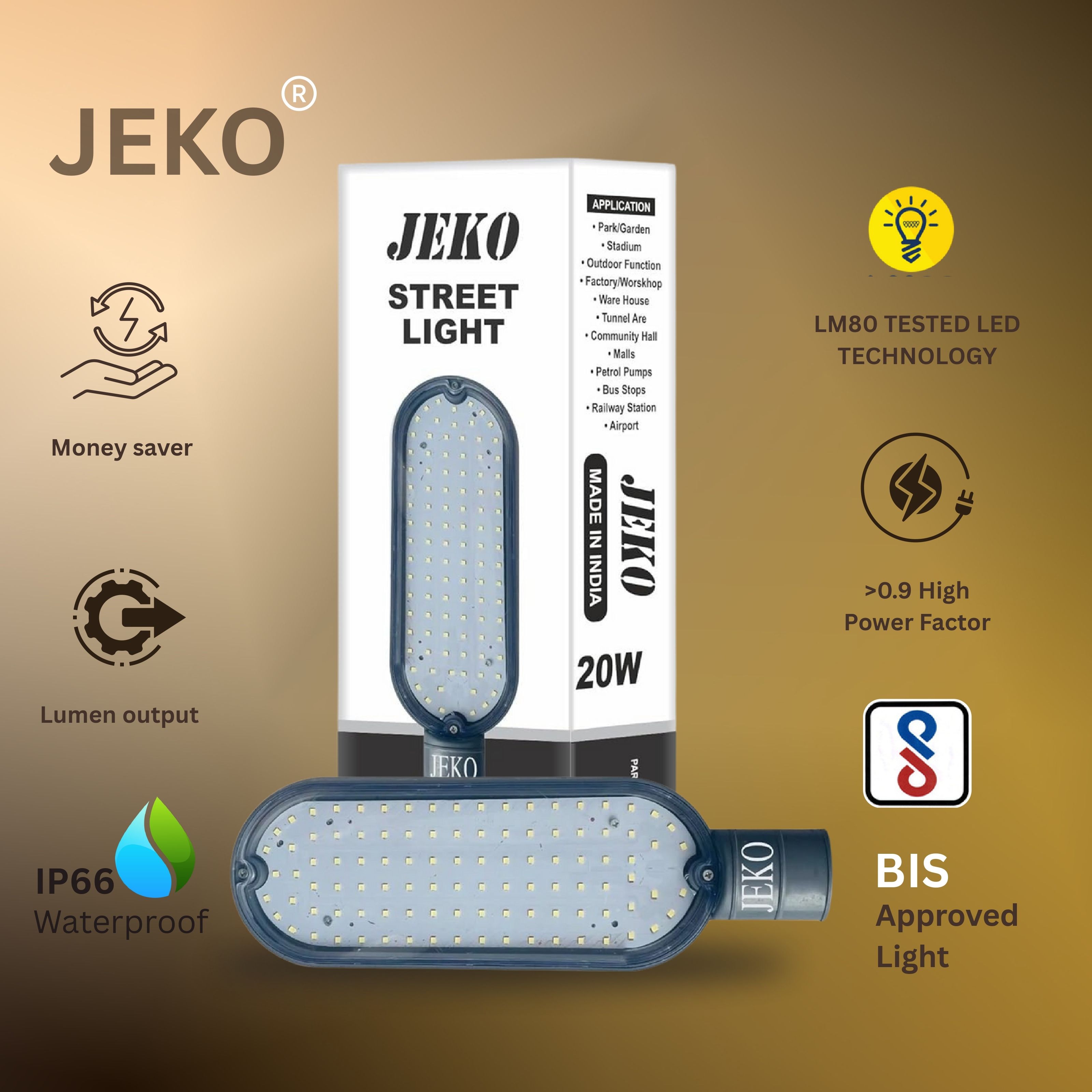 SL20-IP65 (highlights waterproof rating) Street Light Outdoor Lamp-image-25
