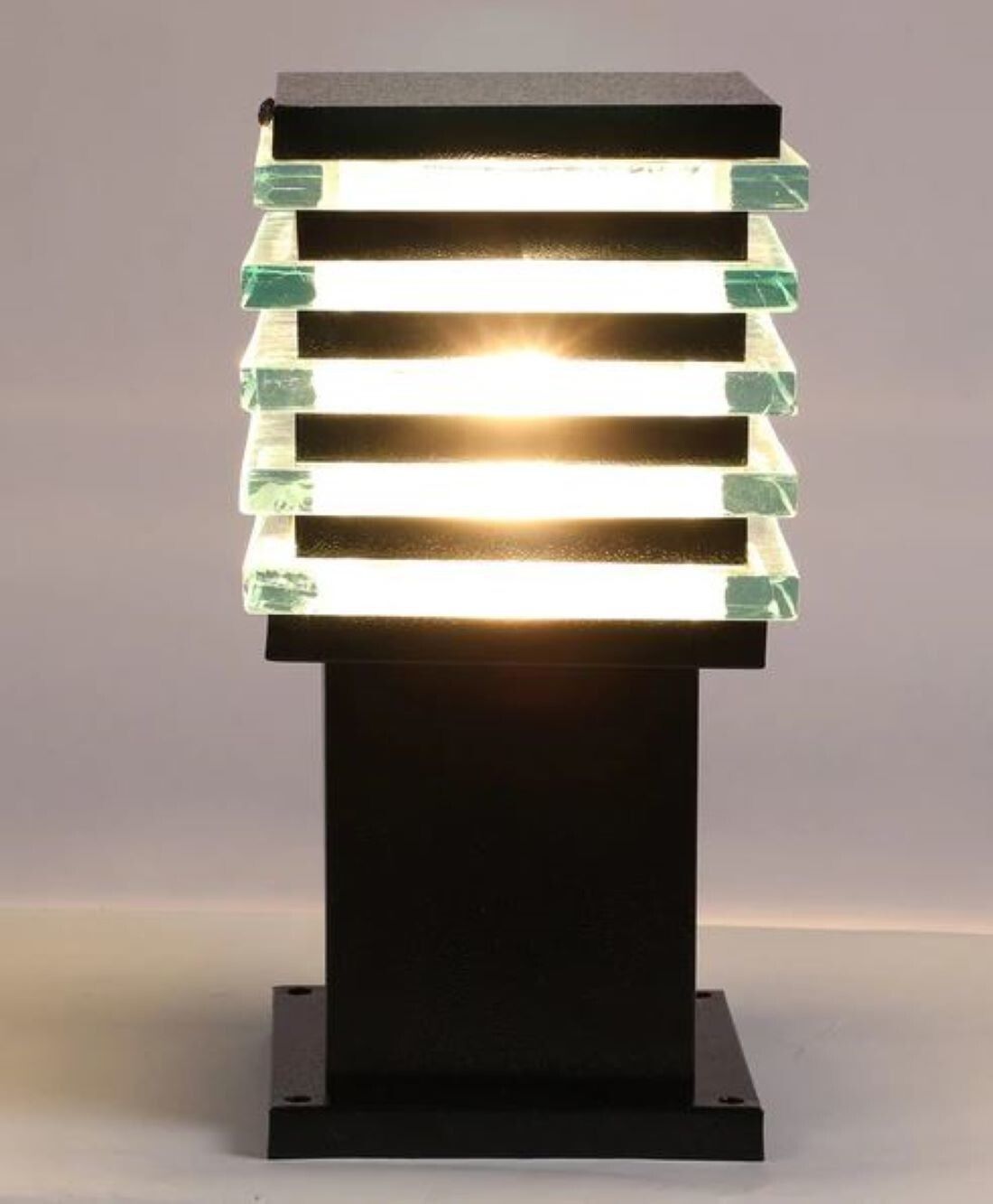 spark world ICE CUBE BLACK BULBNOT 1P Gate Light Outdoor Lamp-picture-12