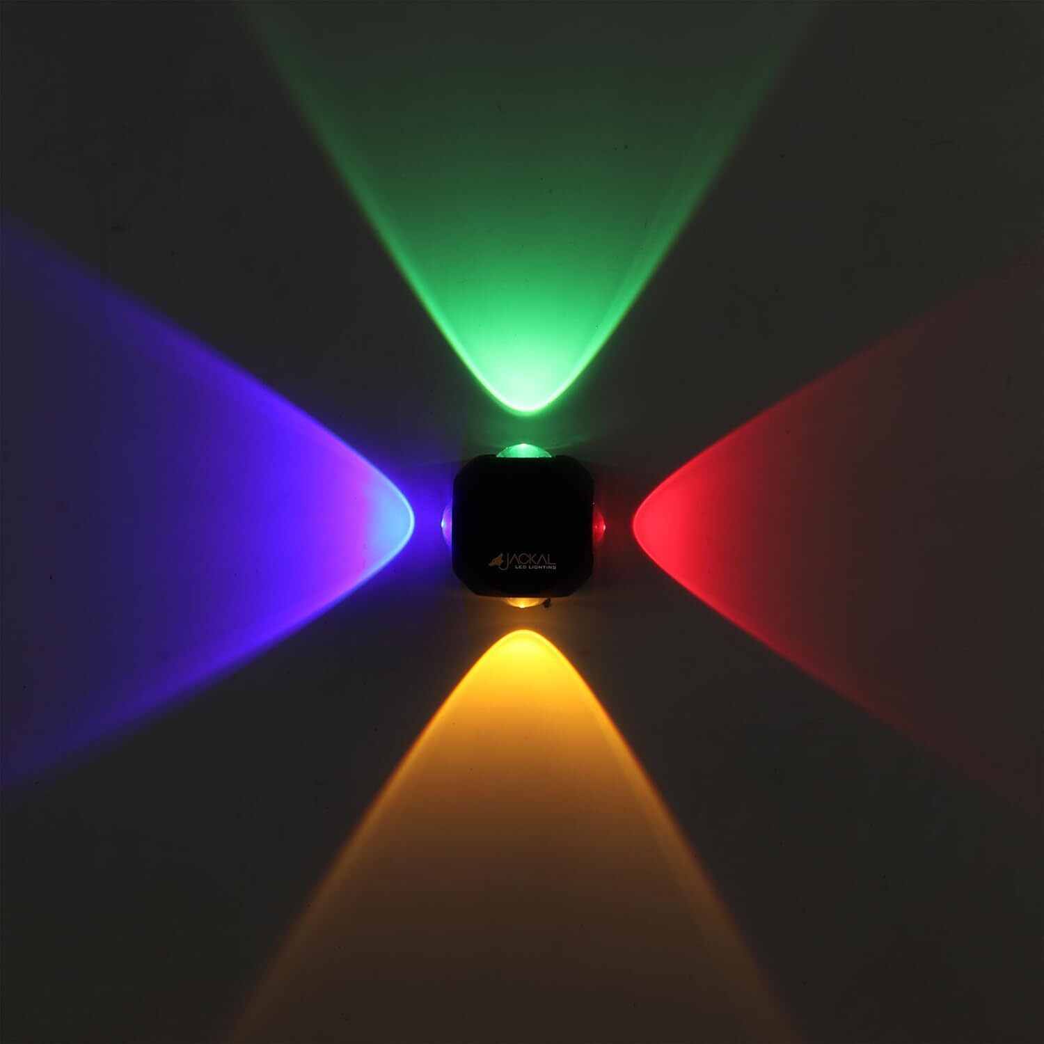 4 Way LED Indoor & Outdoor Lamp Up/Down Right/Left Elevation Light Rustproof & Waterproof Aluminum Body Black (Multi Color) Post Light Outdoor Lamp (Multicolor) Post Light Outdoor Lamp-image-21