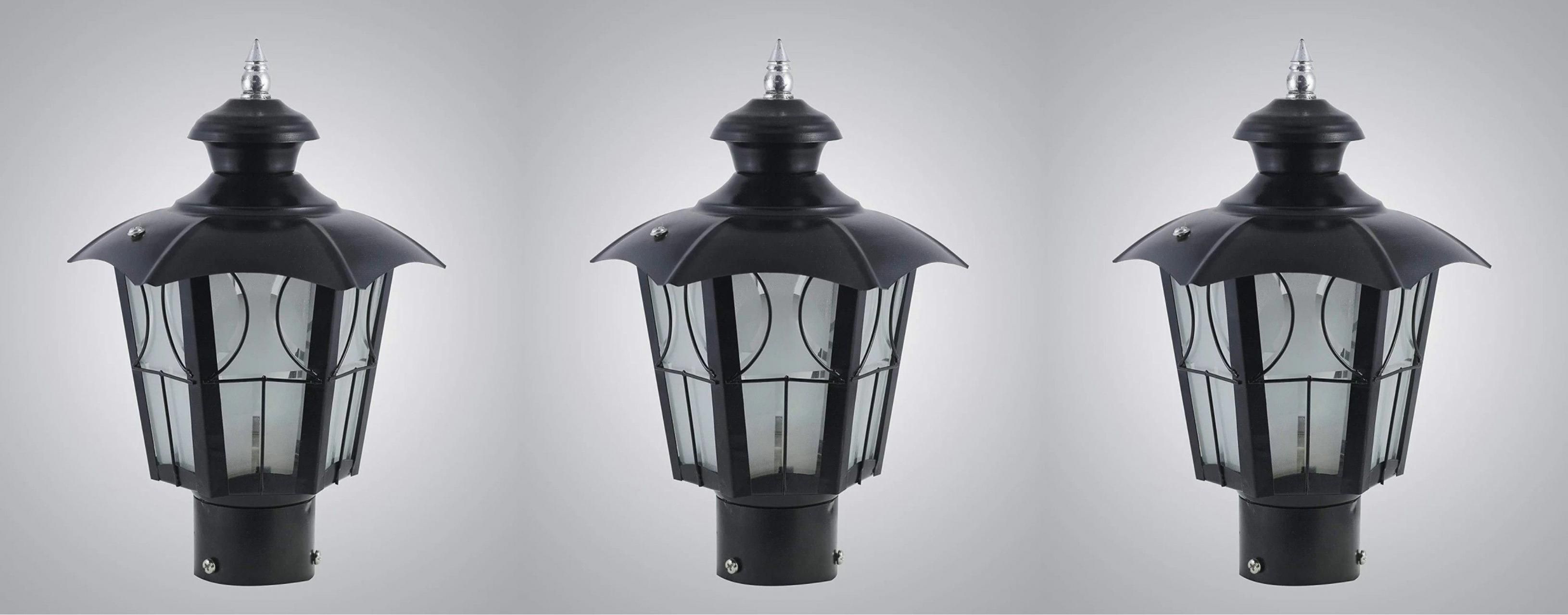 GL 09 GATE LIGHT (BLACK)-10 Gate Light Outdoor Lamp-image-3