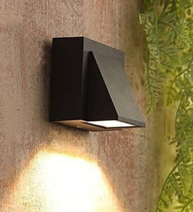 spark world 5-Watts Half K-Shape Up or Down Outdoor LED Wall Light, Aluminum Black Die Casting Body, Warm White 3000K, Waterproof, Rectangular Flood Light Outdoor Lamp-picture-29